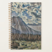 Planner voor bergcanvas kunst (Voorkant)