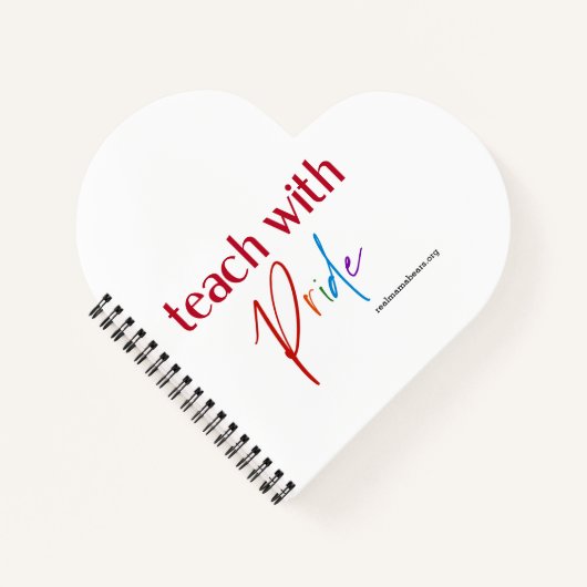 Planner voor de trots van leraren notitieboek (Voorkant)