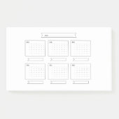 Planner voor de week post-it® notes (Voorkant)