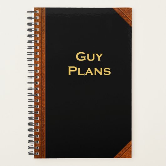 Planner voor mannen  stijl (Voorkant)