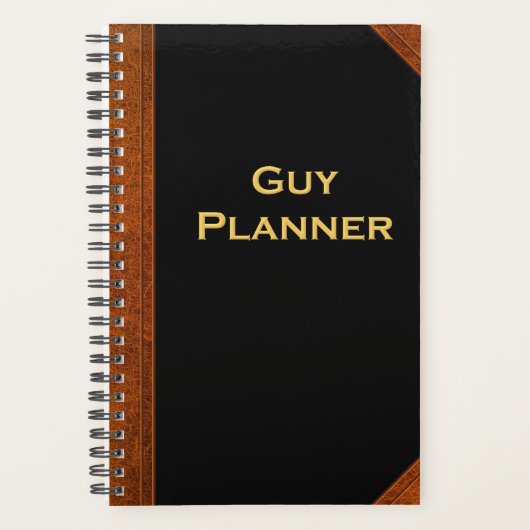 Planner voor mannen, stijl (Voorkant)