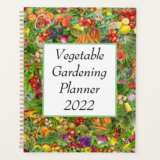 Planner voor plantaardige tuinbouw (Voorkant)
