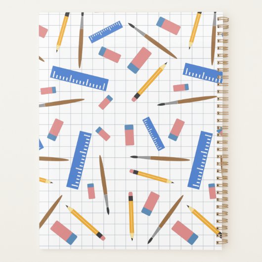 Planner voor schoolspullen (Achterkant)