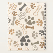 Planner voor studenten met botten en poten (Achterkant)