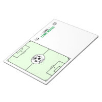 Planner voor voetbalcoachingteam