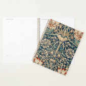 PLANNER : WILLIAM MORRIS : HONEYSUCKLE (Devant avec enveloppe)