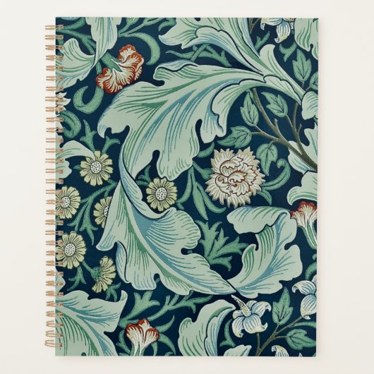 PLANNER : WILLIAM MORRIS : MODÈLE FLORAL (Devant)