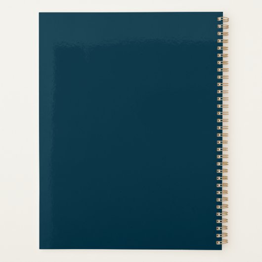 PLANNER : WILLIAM MORRIS : MODÈLE FLORAL (Dos)