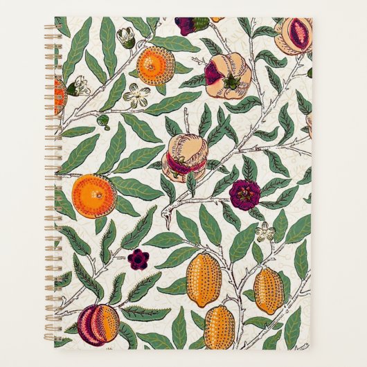 PLANNER : WILLIAM MORRIS : POMEGRANATEN (Voorkant)