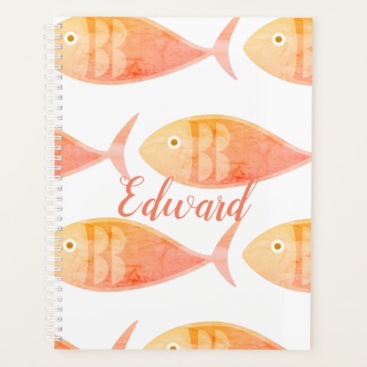 Planner zalm visgroep (Voorkant)