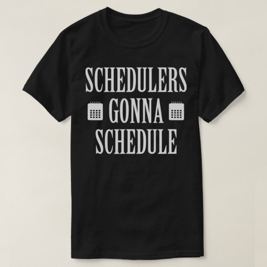 Planners T-shirt (Design voorkant)