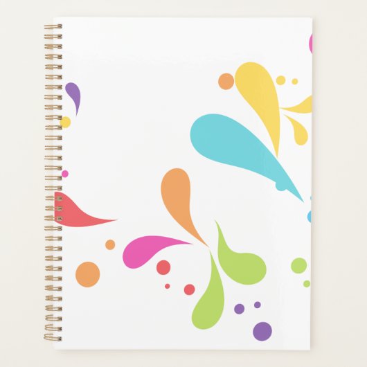 Plannerstandaard (8,5 x 11 inch) planner (Voorkant)