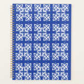 Planneur classique à motif bleu (Devant)