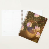 Planneur de paniers bleuets de l'heure d'or (Devant avec enveloppe)