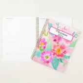 Planneur floral coloré (Devant avec enveloppe)