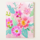 Planneur floral coloré (Dos)