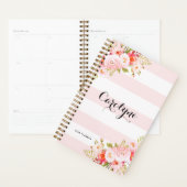 Planneur Floral Personnalisé (Devant avec enveloppe)