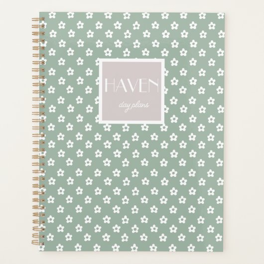 Planneur floral vert (Devant)