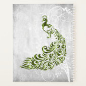 Planneur personnalisé Peacock bleu clair (Dos)