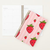 Planneur rose fraise mignonne (Devant avec enveloppe)