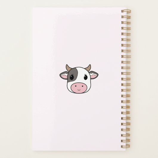 Planneur rose Vache (Dos)