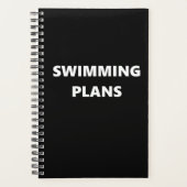 Planneur Sports Thème Plans de natation (Devant)
