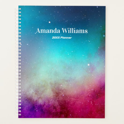 Planneur Turquoise Turquoise violet rose (Devant)