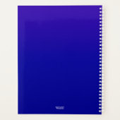 Plannière d'art enseignant créatif violet (Dos)