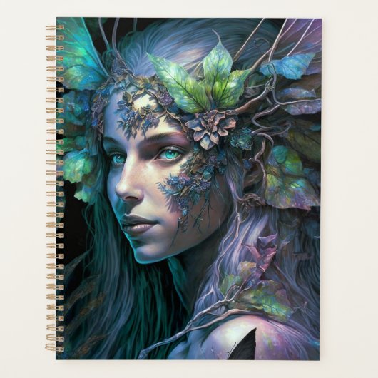 Plannière d'art Imaginaire Fée colorée (Devant)