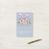PLANNING Cadeaus voor Bruid - Flamingo Thema Post-it® Notes (Op bureau)