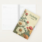 Planning de jardin avec fleurs de camomille (Devant avec enveloppe)