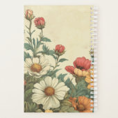 Planning de jardin avec fleurs de camomille (Dos)