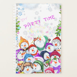 Planning de la fête chrétienne de Snowman