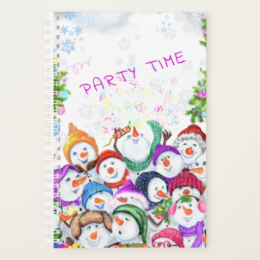 Planning de la fête chrétienne de Snowman (Devant)
