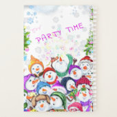 Planning de la fête chrétienne de Snowman (Dos)
