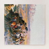 "Planning the Attack" door Charles M Russell Legpuzzel (Horizontaal)