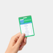 Planning voor Lanyard Badge (Handheld)