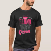 Plano Junkin Queen Thrifter Funny Garage Sales Pic T-shirt (Voorkant)
