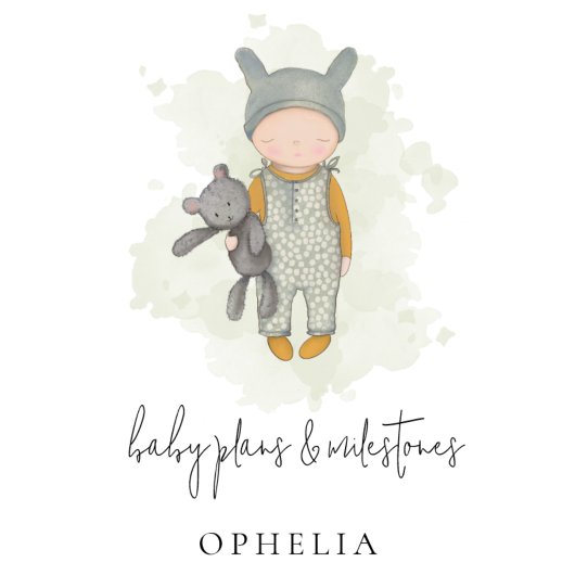 Plans Bébé Boho mignon Jalons Sage