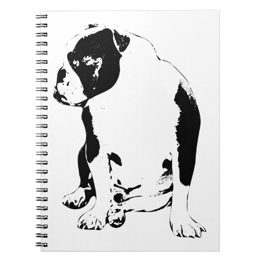 Plans Beside a Seated Pal Notitieboek (Voorkant)