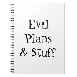 Plans mauvais et carnet de substance