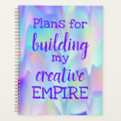 Plans pour construire mon planificateur Creative E (Devant)