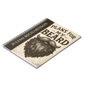 Plans pour mon cahier drôle de barbe pour moi barb (Côté gauche)