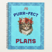 Plans Purr-fect Maine Coon turquoise (Devant)