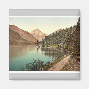 Plansee, general uitzicht, Tyrol, Austro-Hongarije Magneet