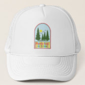 Plant a Tree, Safe the Planet, Earth Day Cool Trucker Pet (Voorkant)