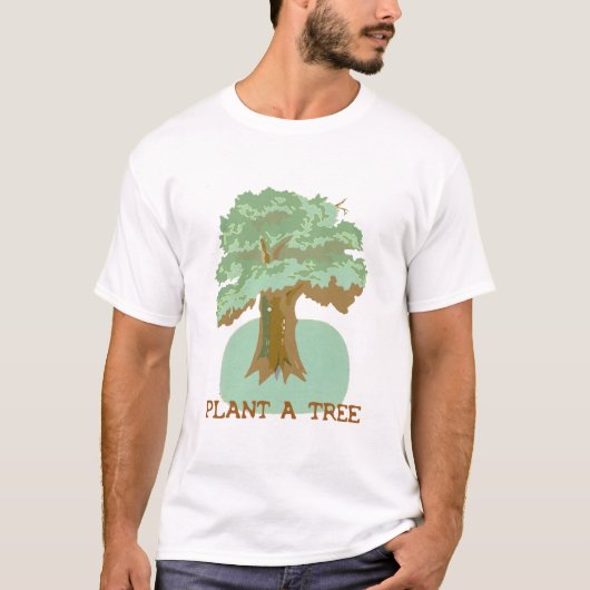 PLANT A TREE - SHIRT (Voorkant)
