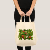 Plant aardbei Tote Bag (Voorkant (product))