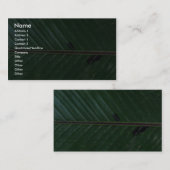 Plant Banana Up Visitekaartje (Voorkant / Achterkant)