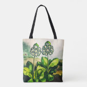 Plant Beauty Canvas tas (Achterkant)
